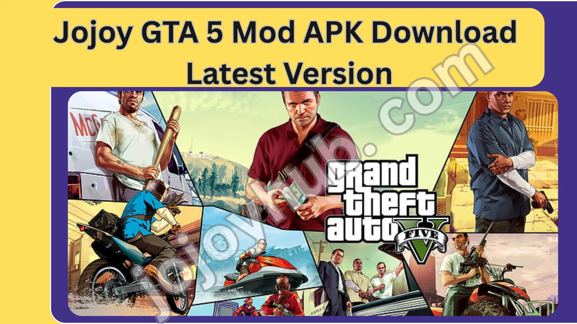 Jojoy GTA 5 Mod APK 2026 Free Download, Unlimited Money & Safe Setup 1 Jojoy GTA 5 Download Asli Gratis App with Mod APK