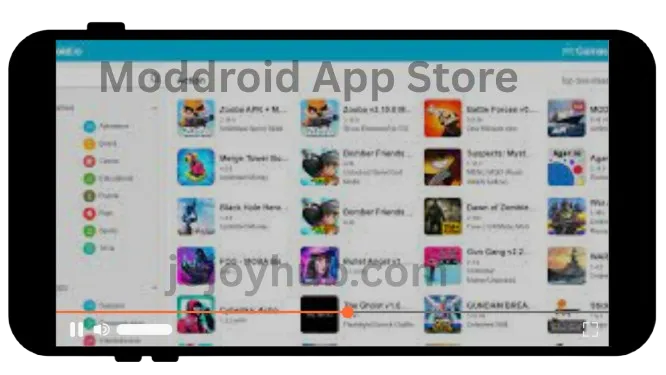Jojoy App vs Moddroid moddroid app store jojoy hub